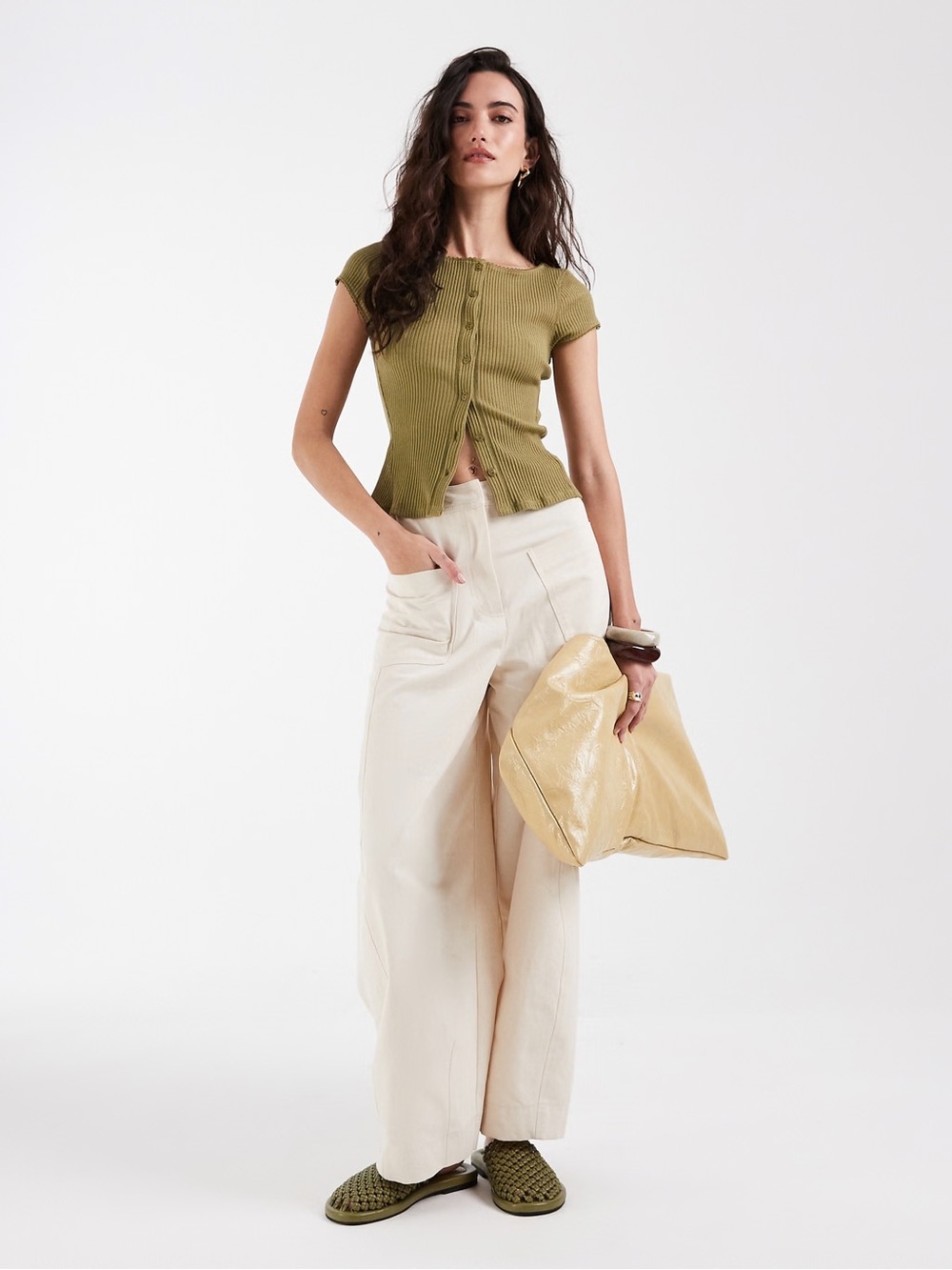 Free people intimately, most wanted green XL
